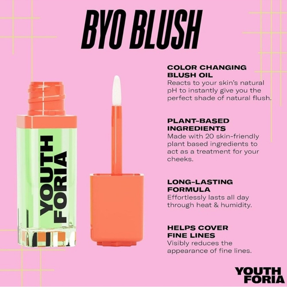 Youthforia Blush Duo - let’s go party & chemical reaction